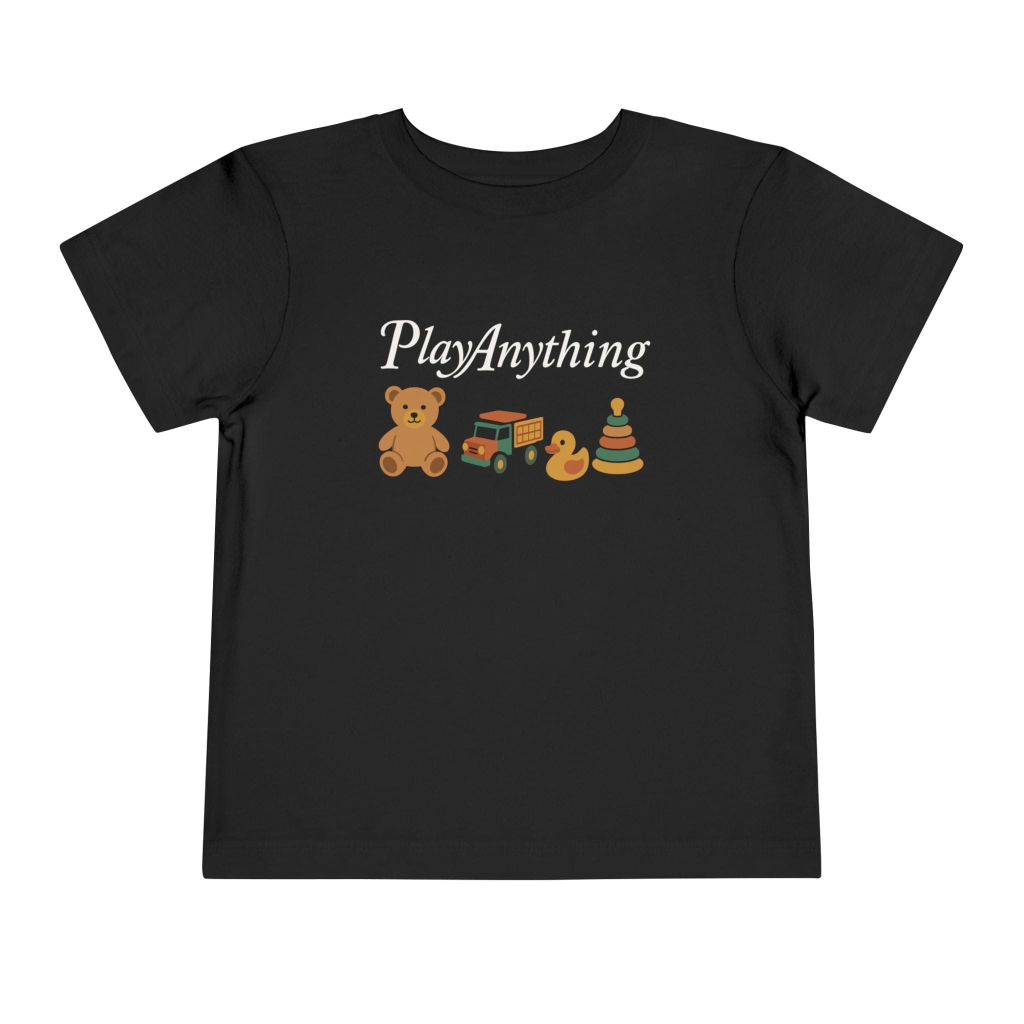 Play Anything - Toddler Tee Black / 2T