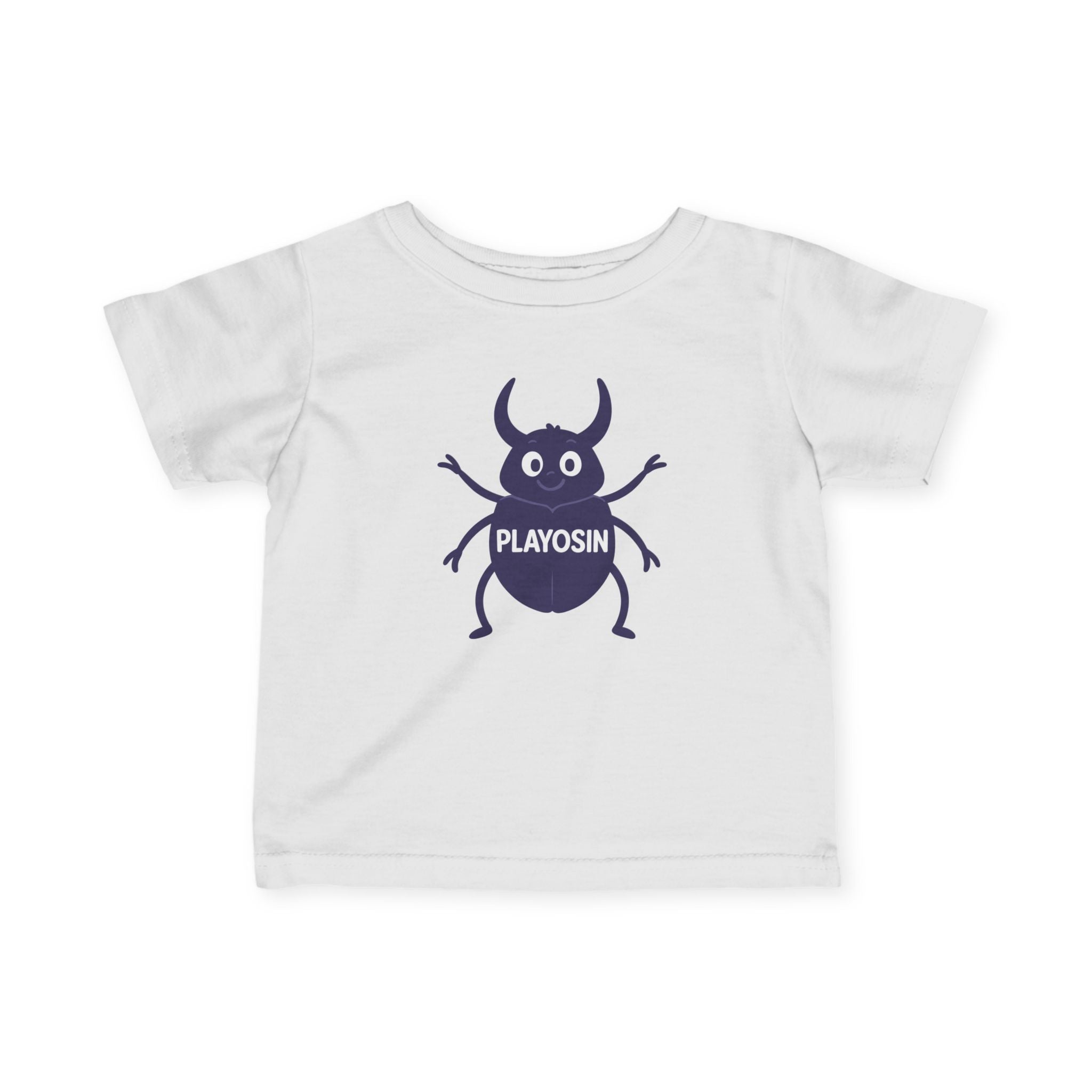 Playosin - Infant Tee White / 6M