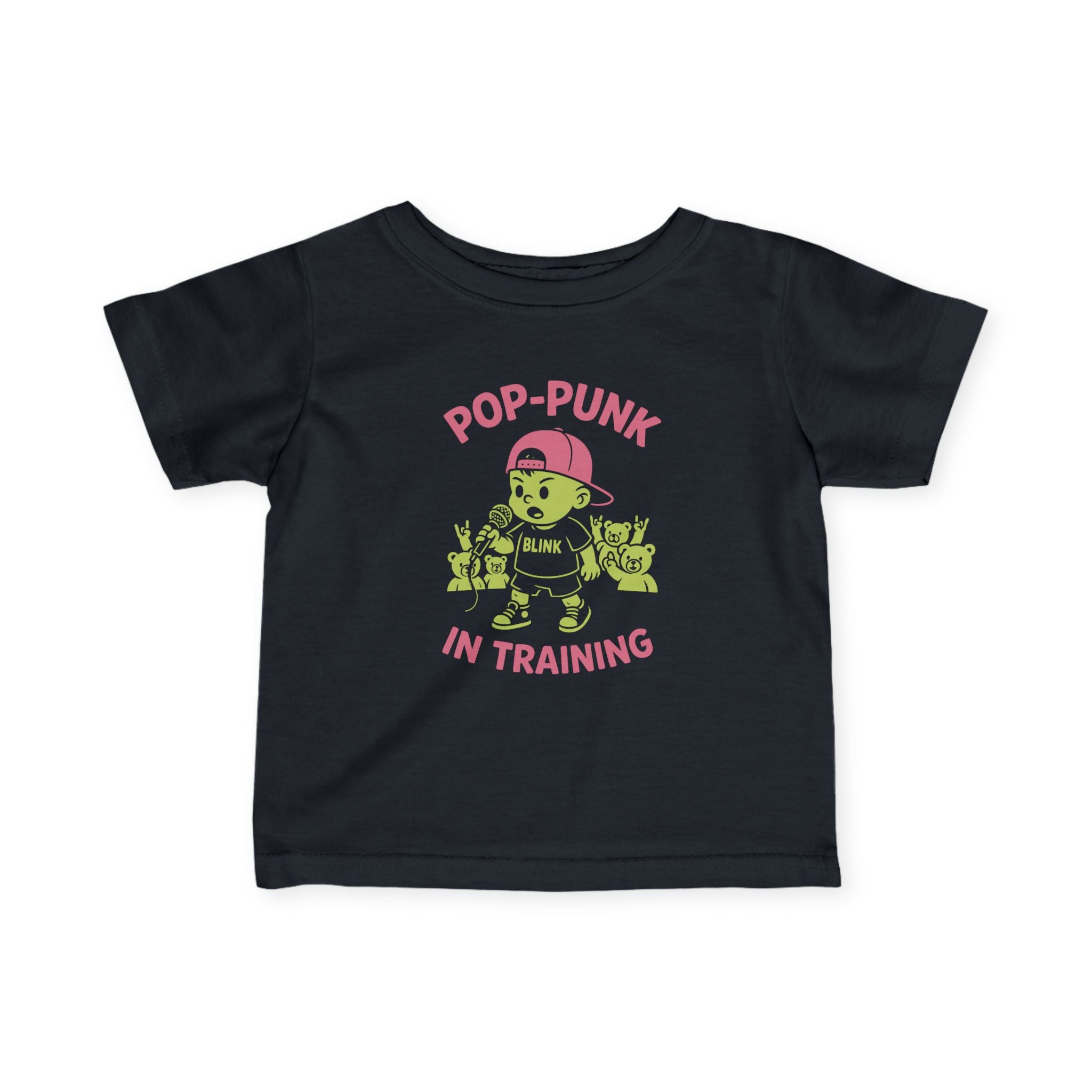 Pop-punk in Training - Infant Tee Black / 6M