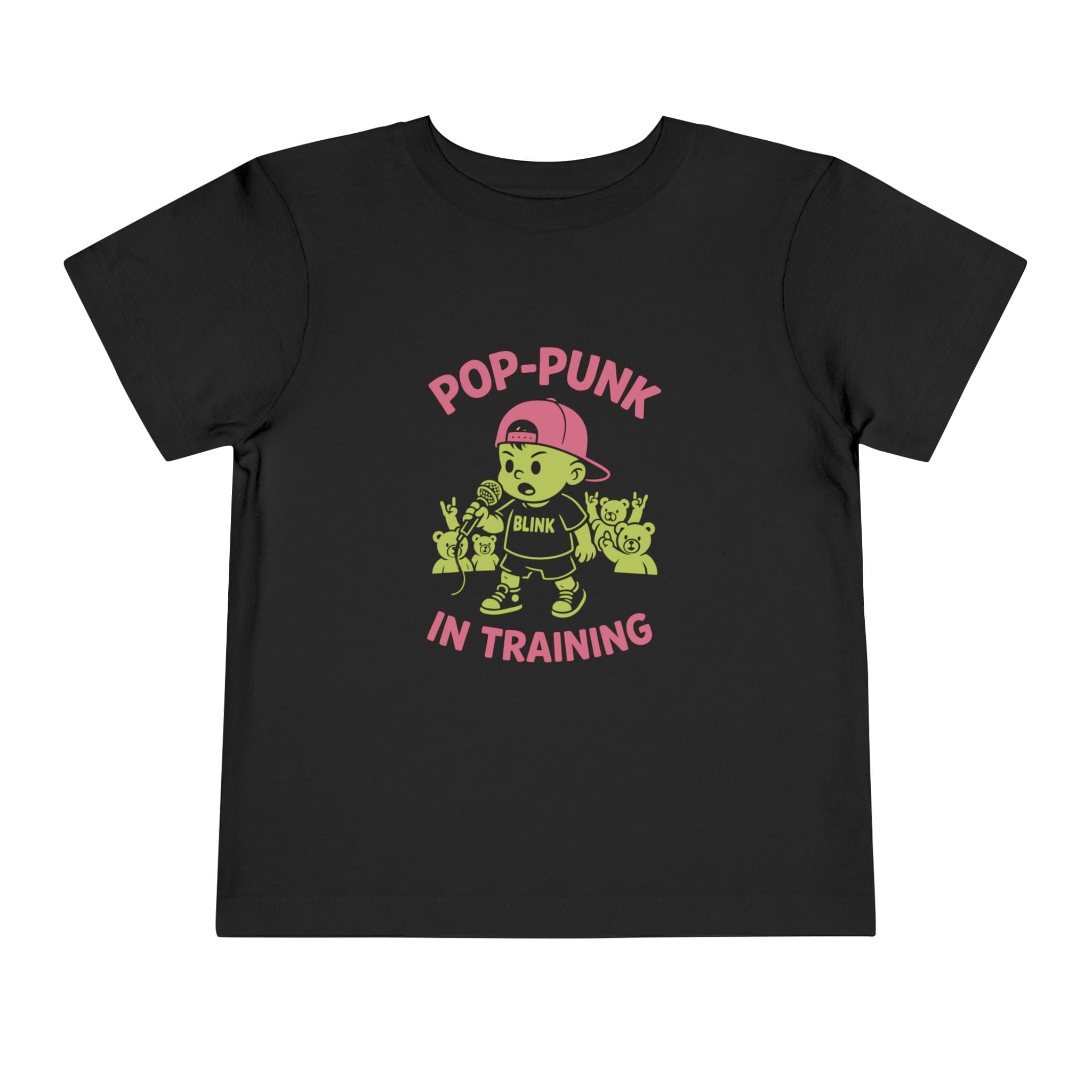 Pop-Punk In Training - Toddler Tee Black / 2T