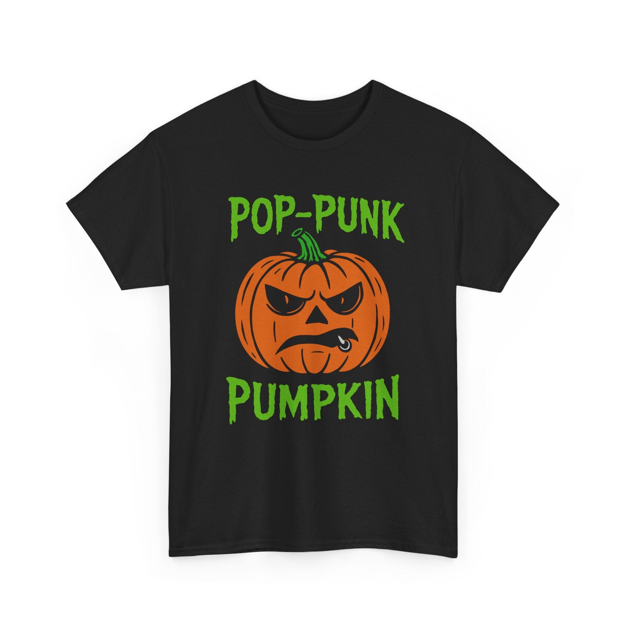 Pop-punk Pumpkin Adult Tee Black / S