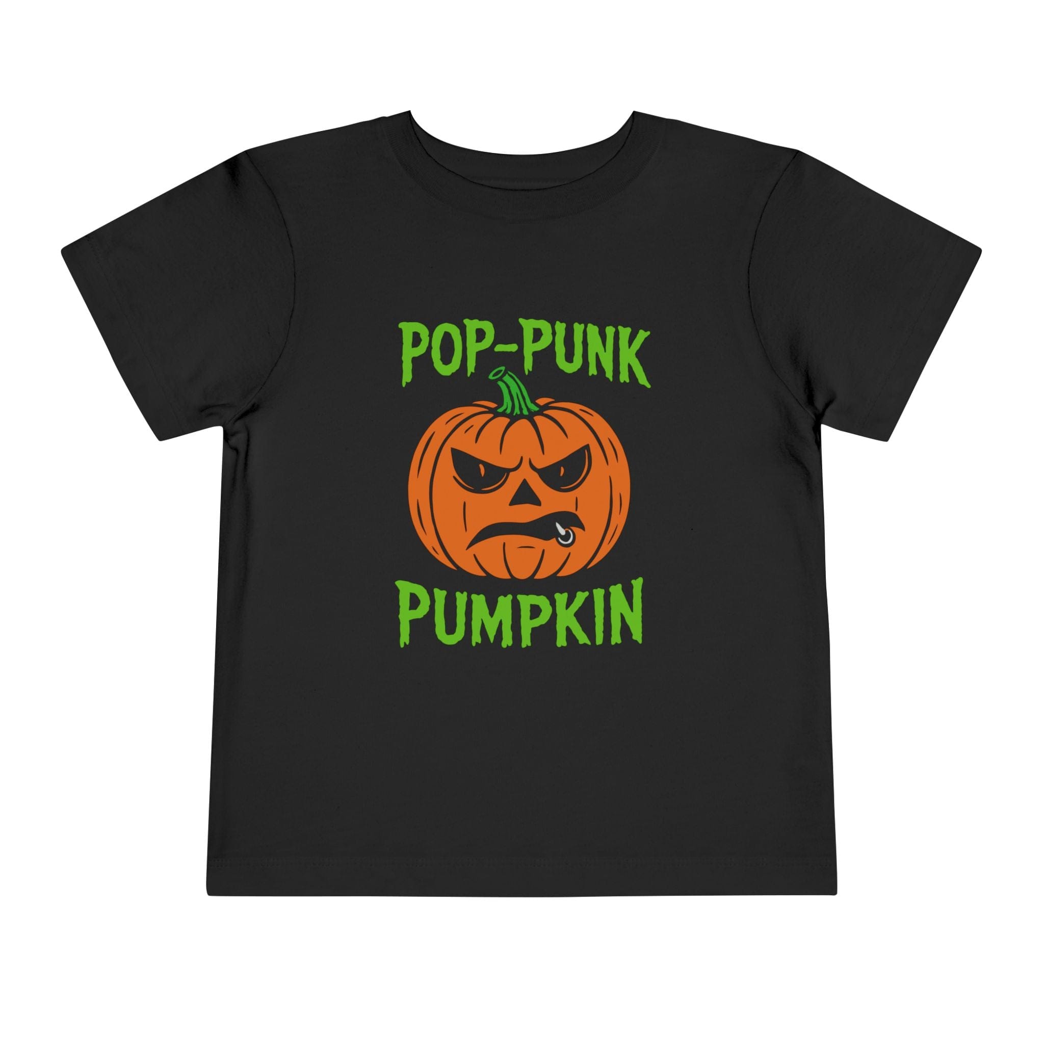 Pop-punk Pumpkin Toddler Tee Black / 2T
