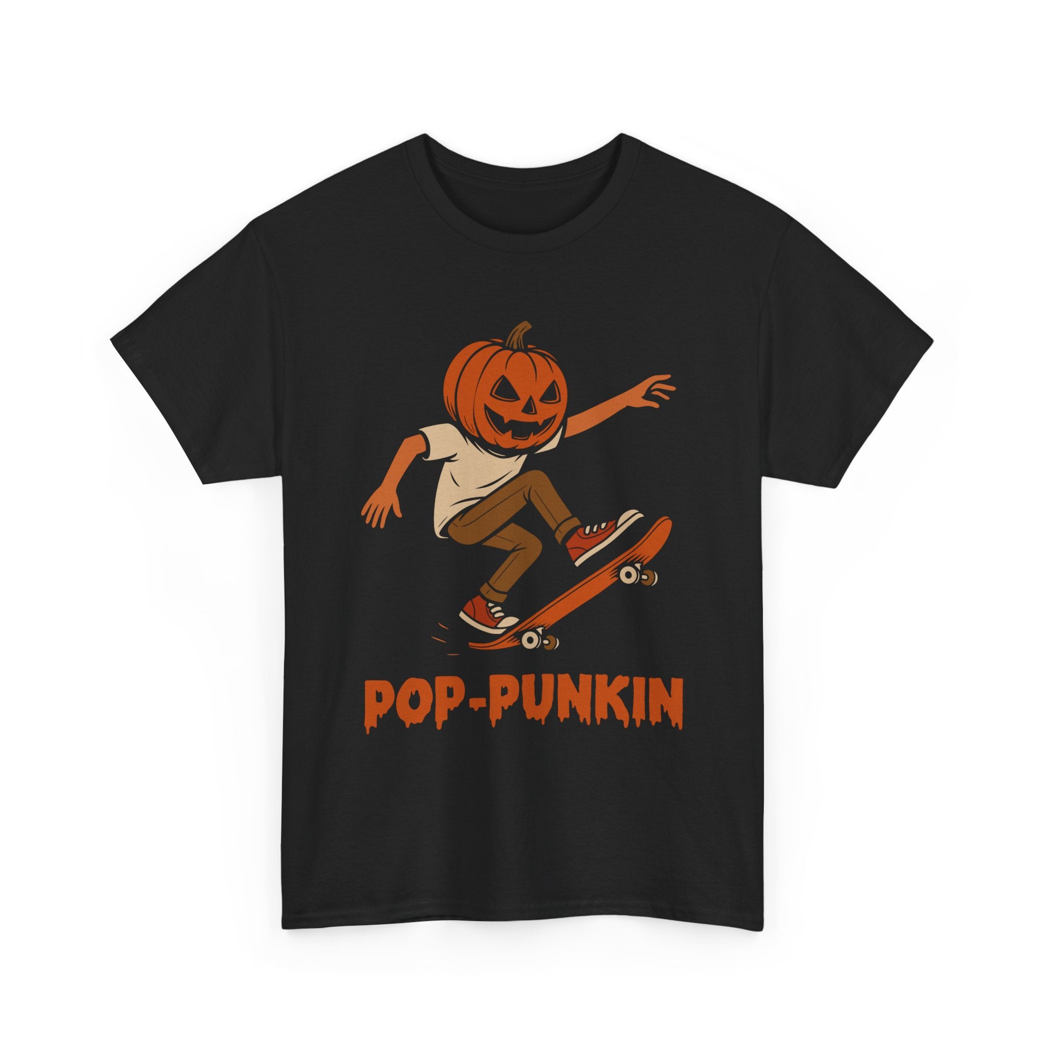 Pop-punkin Adult Tee Black / S
