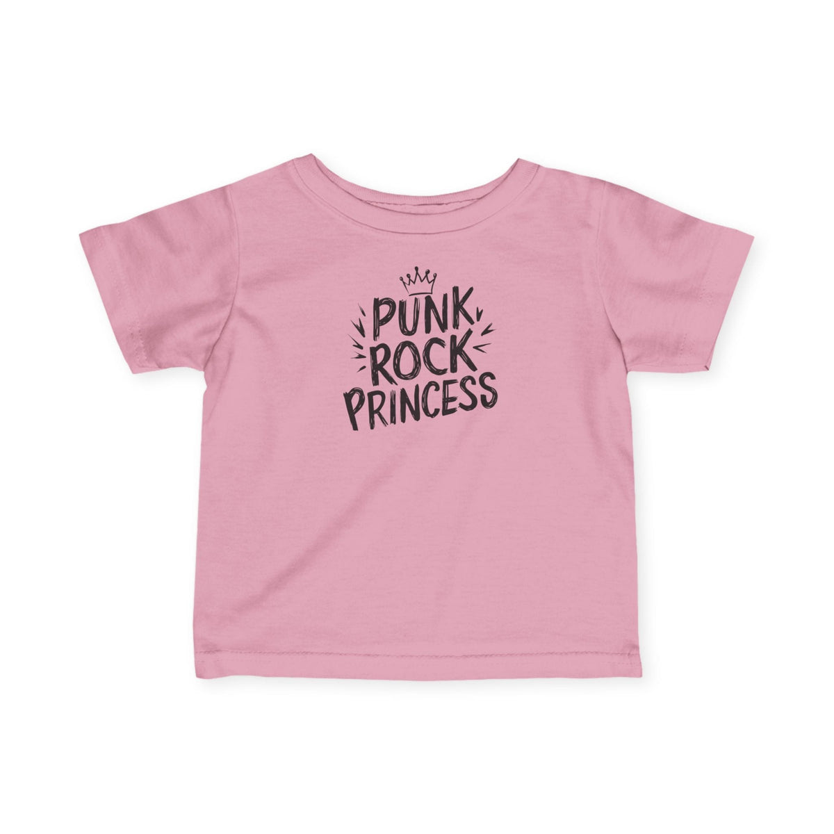 Punk Rock Princess - Infant Tee CA Pink / 6M