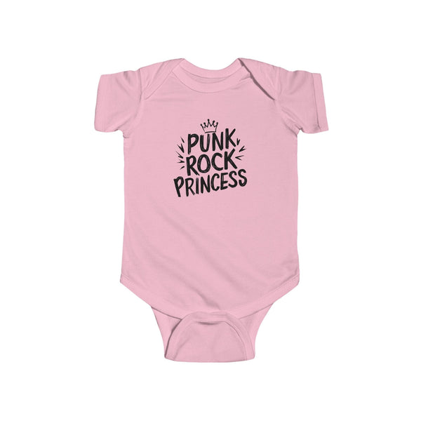 Punk Rock Princess - Onesie Pink / NB (0-3M)