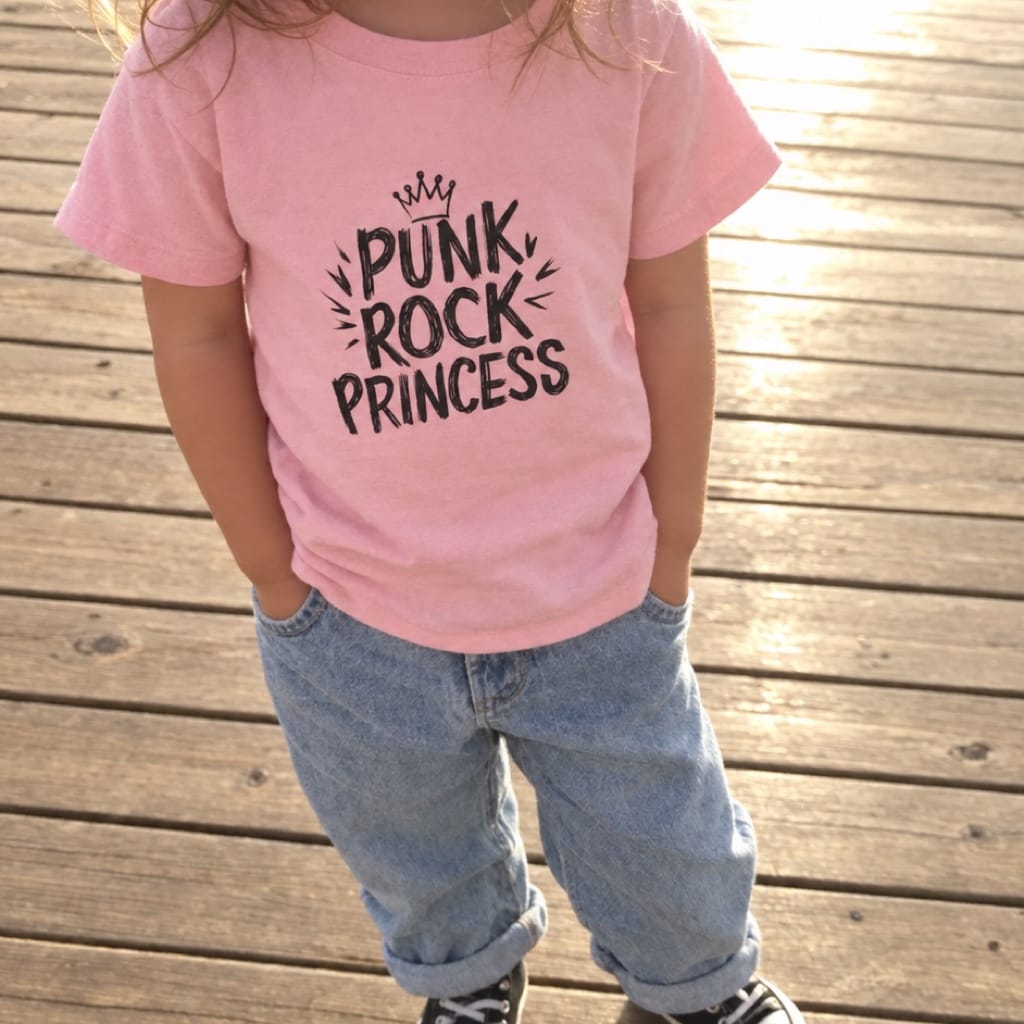 Punk Rock Princess - Toddler Tee