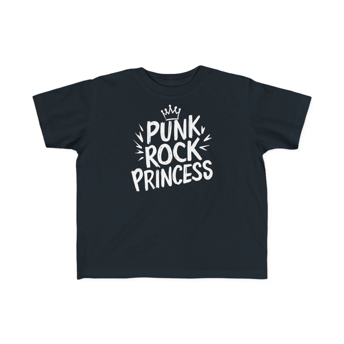 Punk Rock Princess - Toddler Tee CA Black / 2T