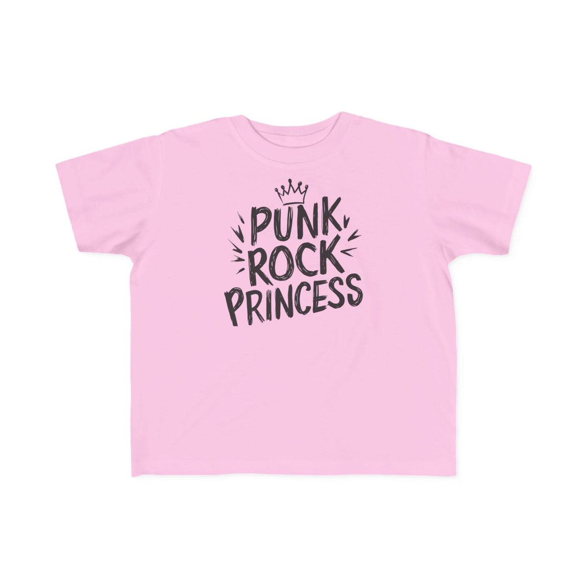 Punk Rock Princess - Toddler Tee CA Pink / 2T