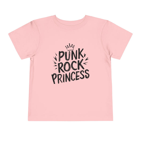 Punk Rock Princess - Toddler Tee Pink / 2T