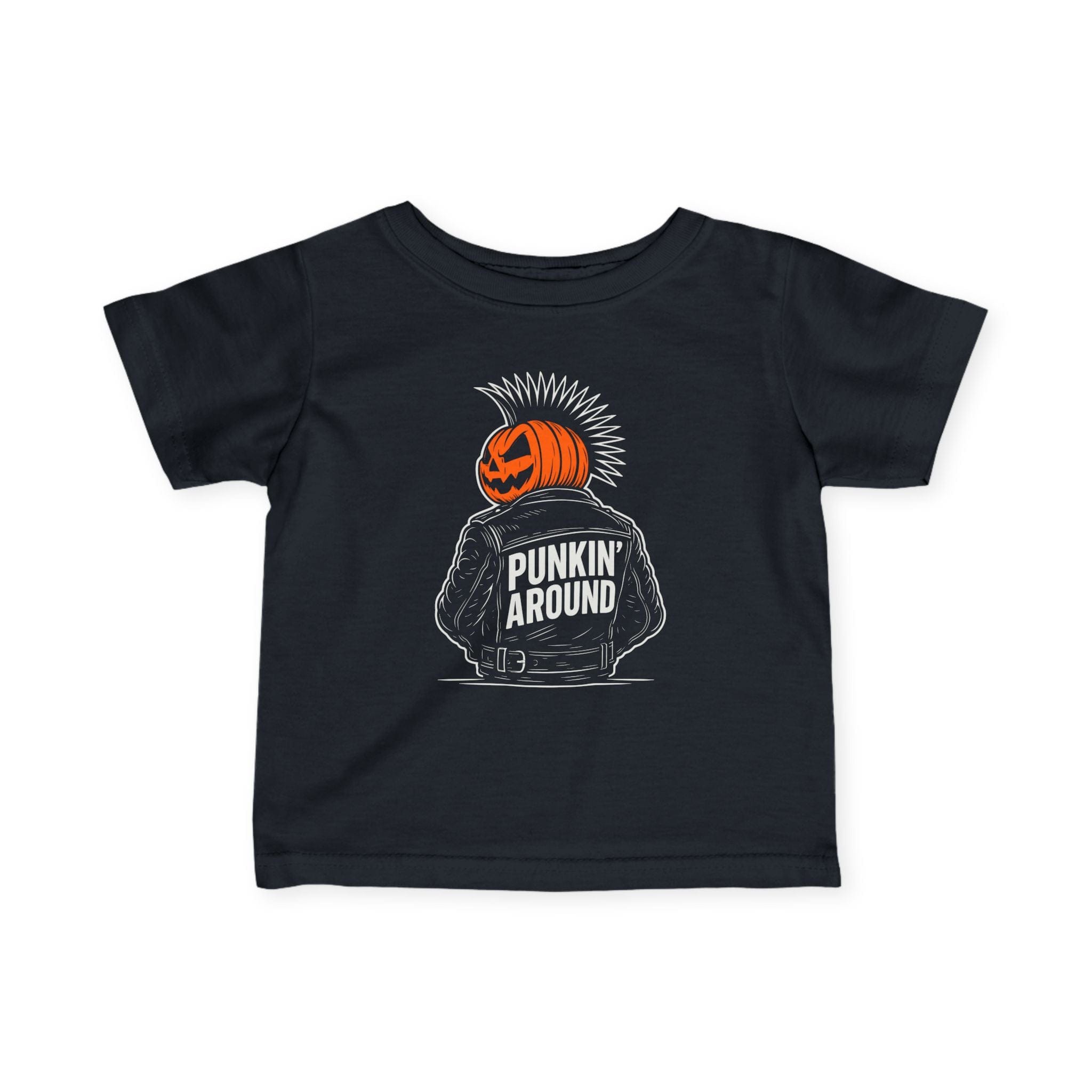 Punkin' Around Infant Tee Black / 6M