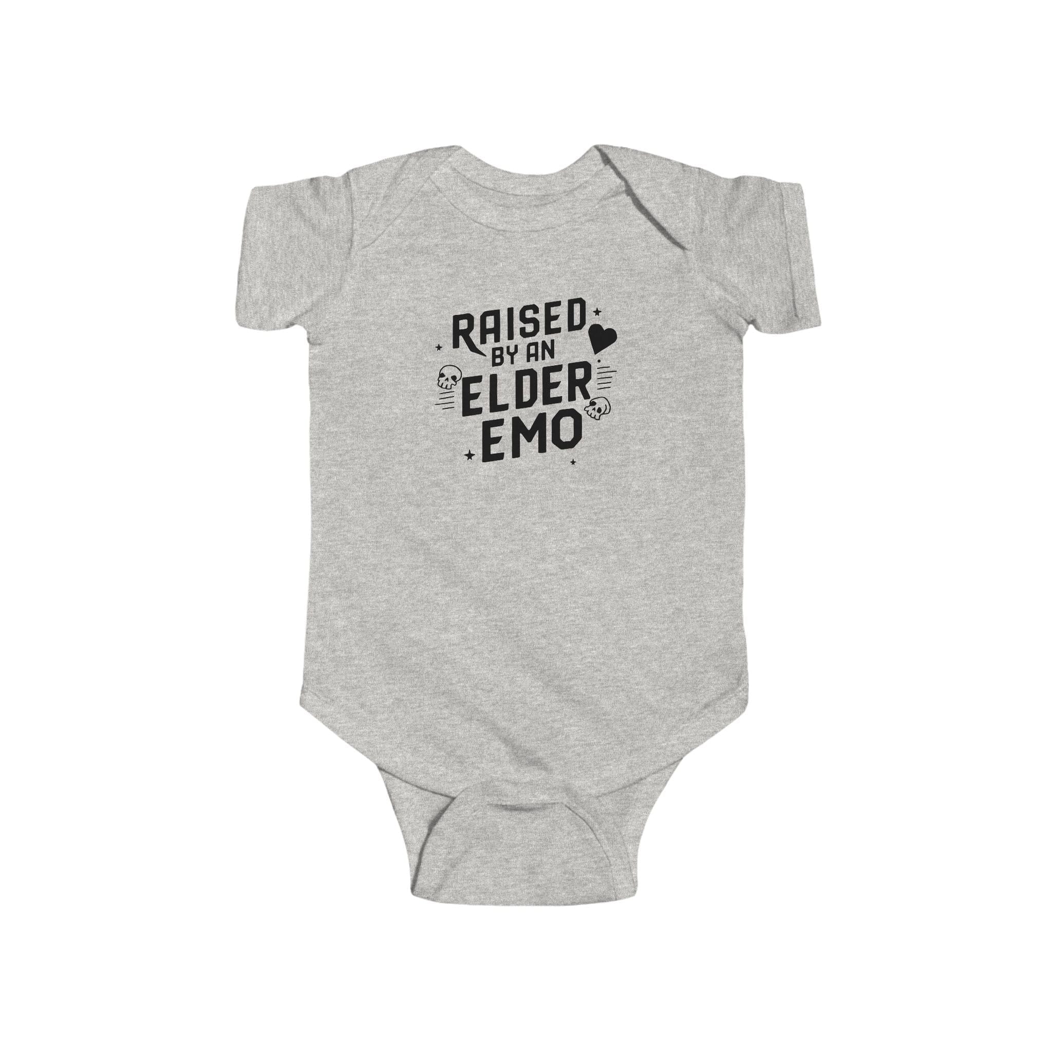 Raised by an Elder Emo - Onesie Ash / 12M