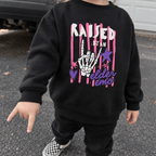 Raised by an Elder Emo Toddler Sweatshirt
