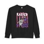 Raised by an Elder Emo Toddler Sweatshirt 2T / Black
