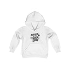 Raised by an Elder Emo Youth Hoodie White / S
