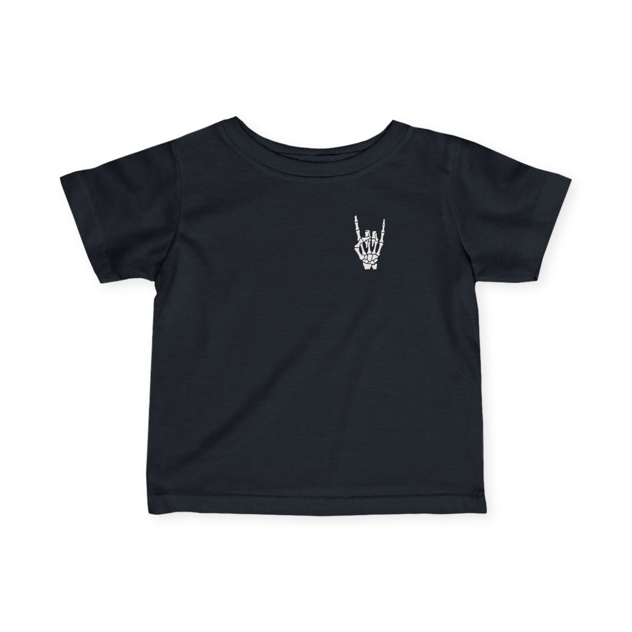 Rock On - Infant Tee Black / 6M