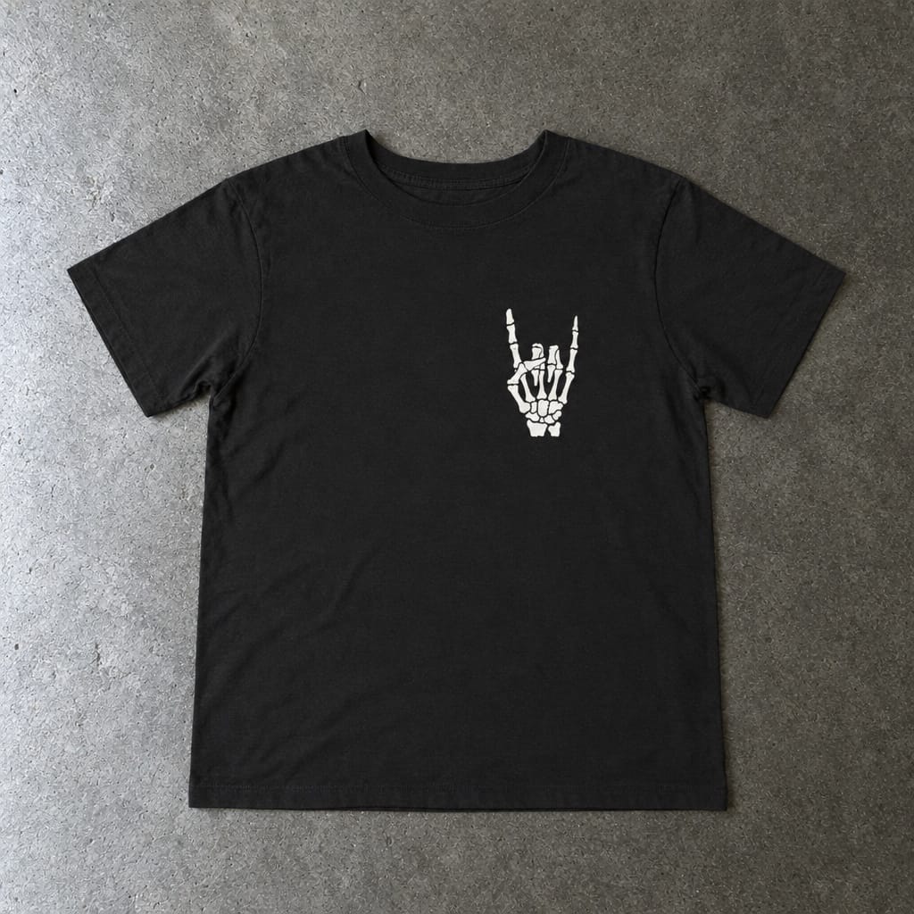 Rock On - Toddler Tee Black / 2T