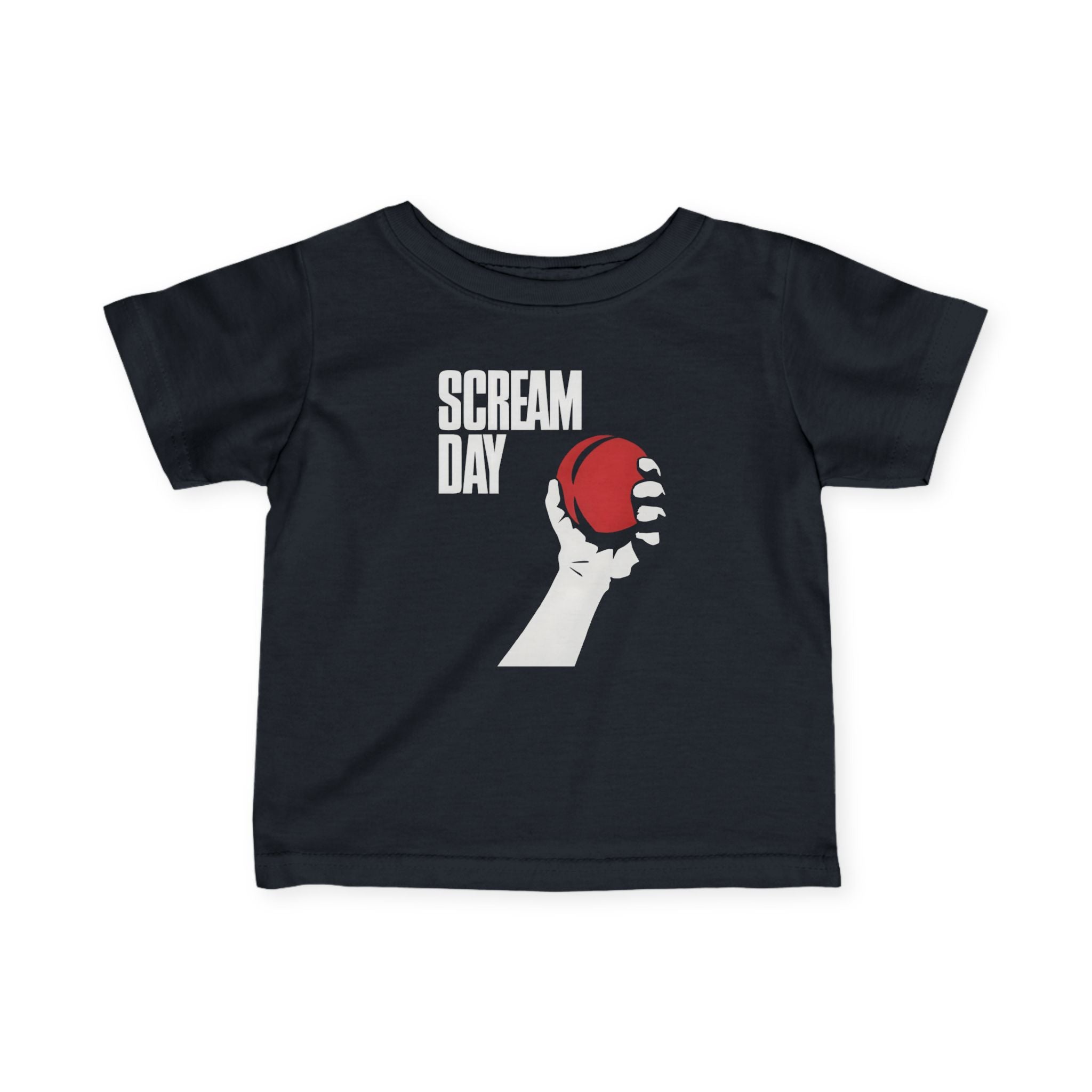 Scream Day - Infant Tee Black / 6M