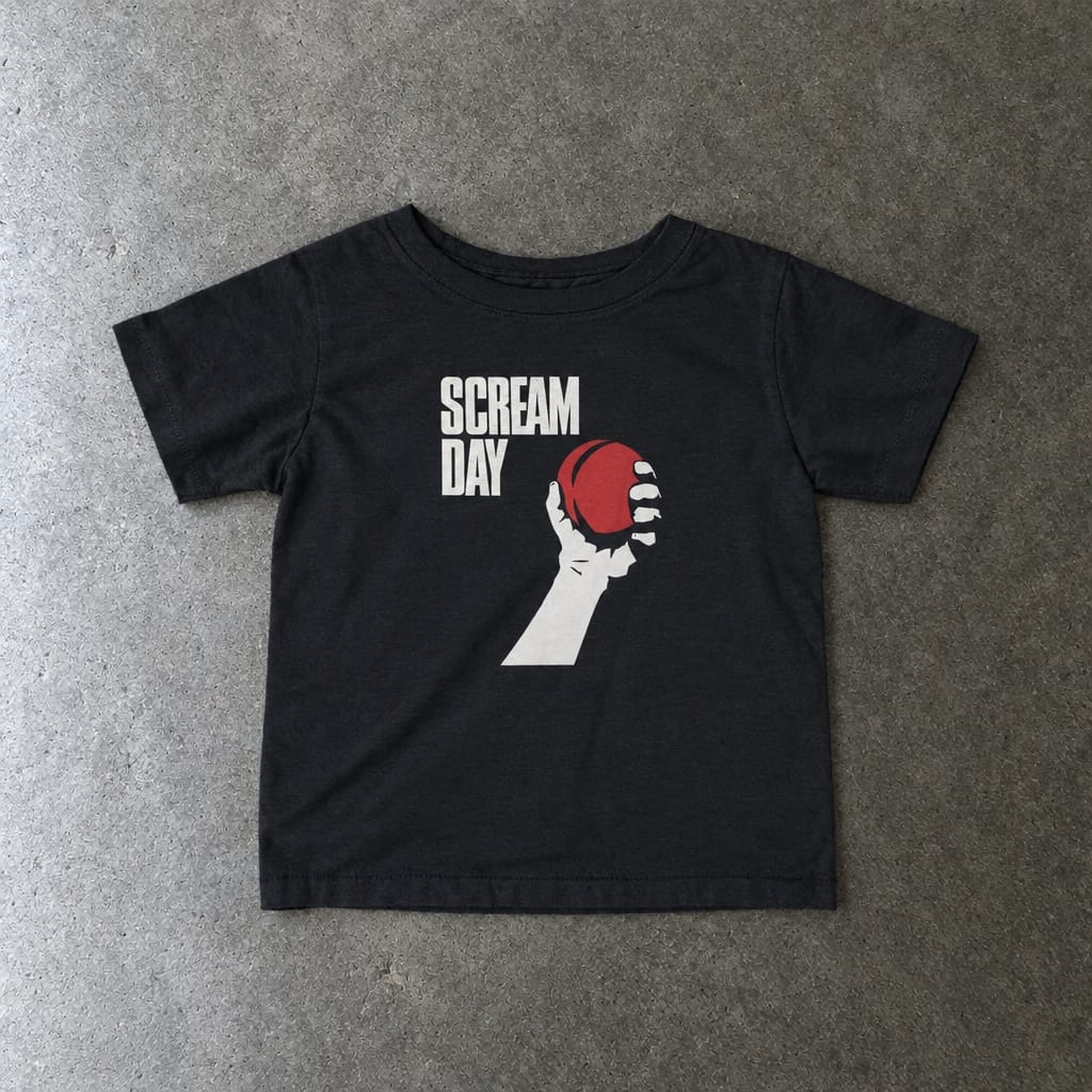 Scream Day - Infant Tee Black / 6M