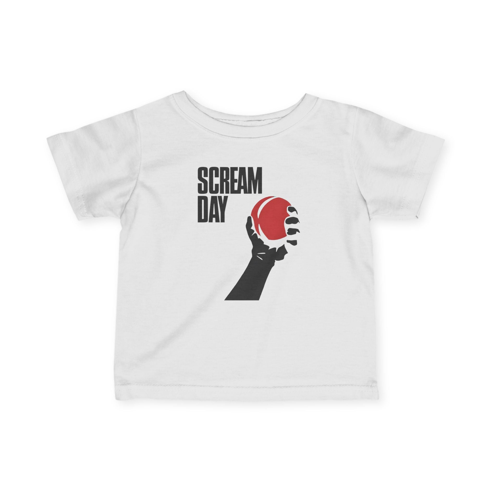 Scream Day - Infant Tee White / 6M