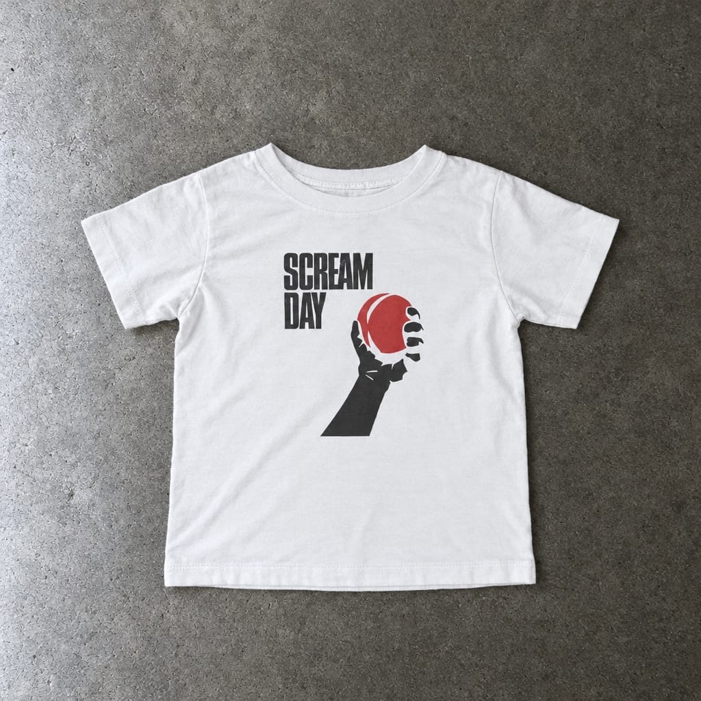 Scream Day - Infant Tee White / 6M