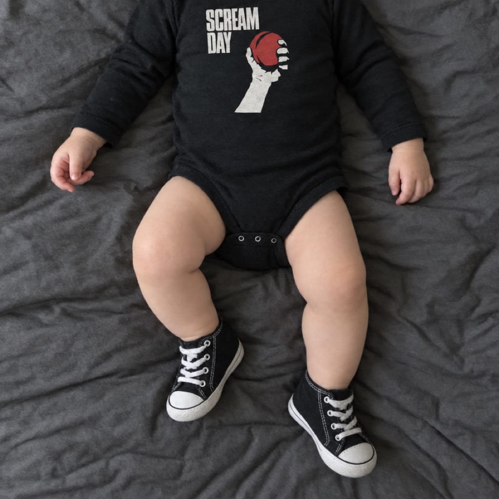 Scream Day - Long Sleeve Onesie
