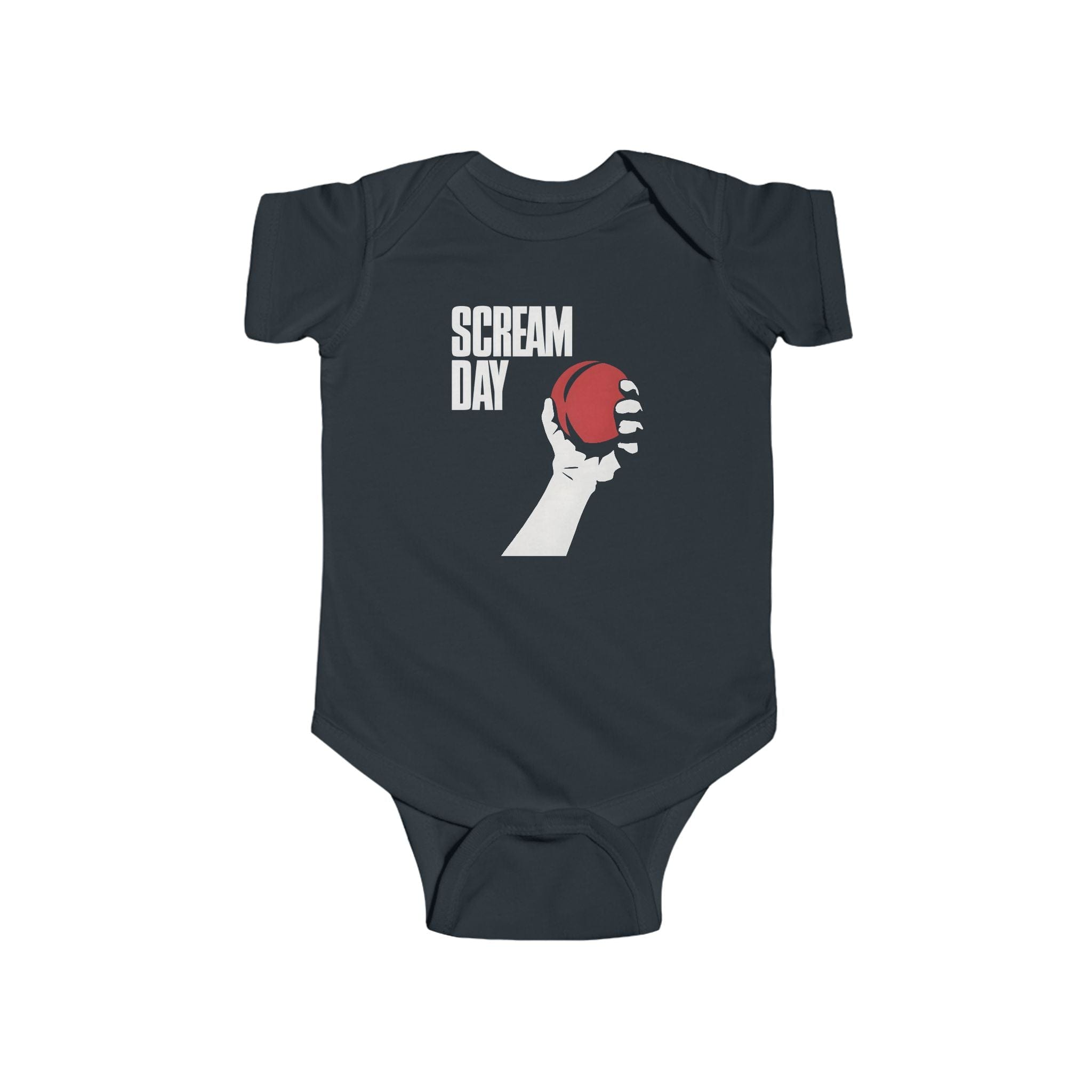 Scream Day - Onesie Black / NB (0-3M)