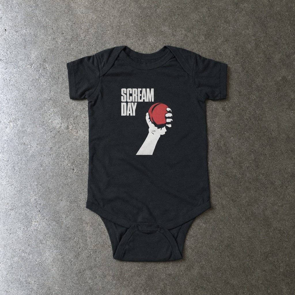 Scream Day - Onesie CA Black / NB (0-3M)