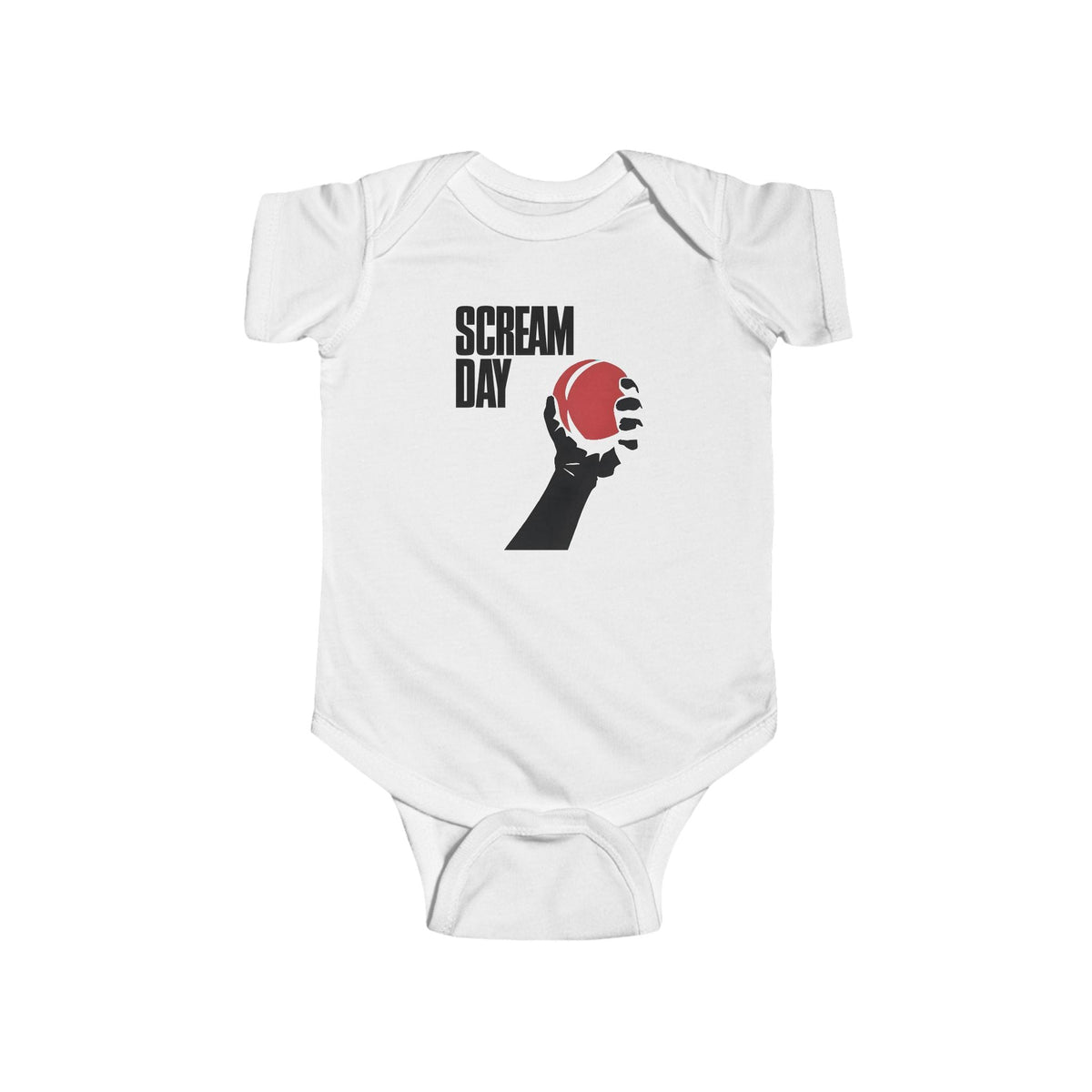 Scream Day - Onesie CA White / NB (0-3M)