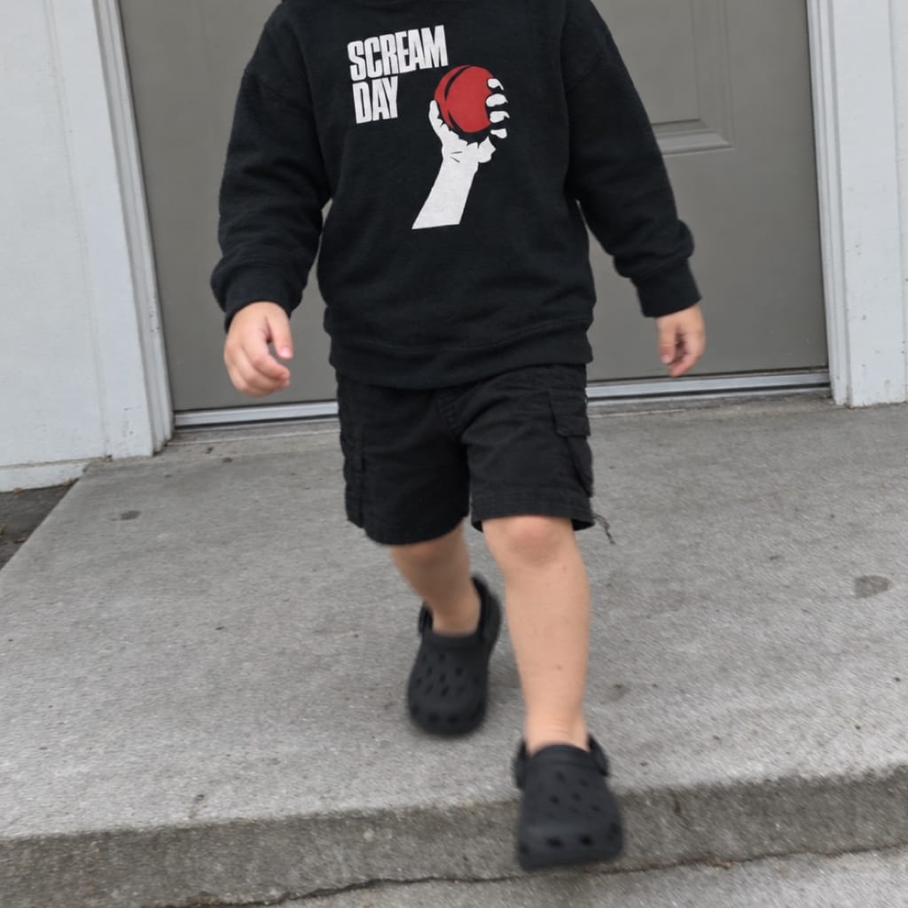 Scream Day Toddler Hoodie