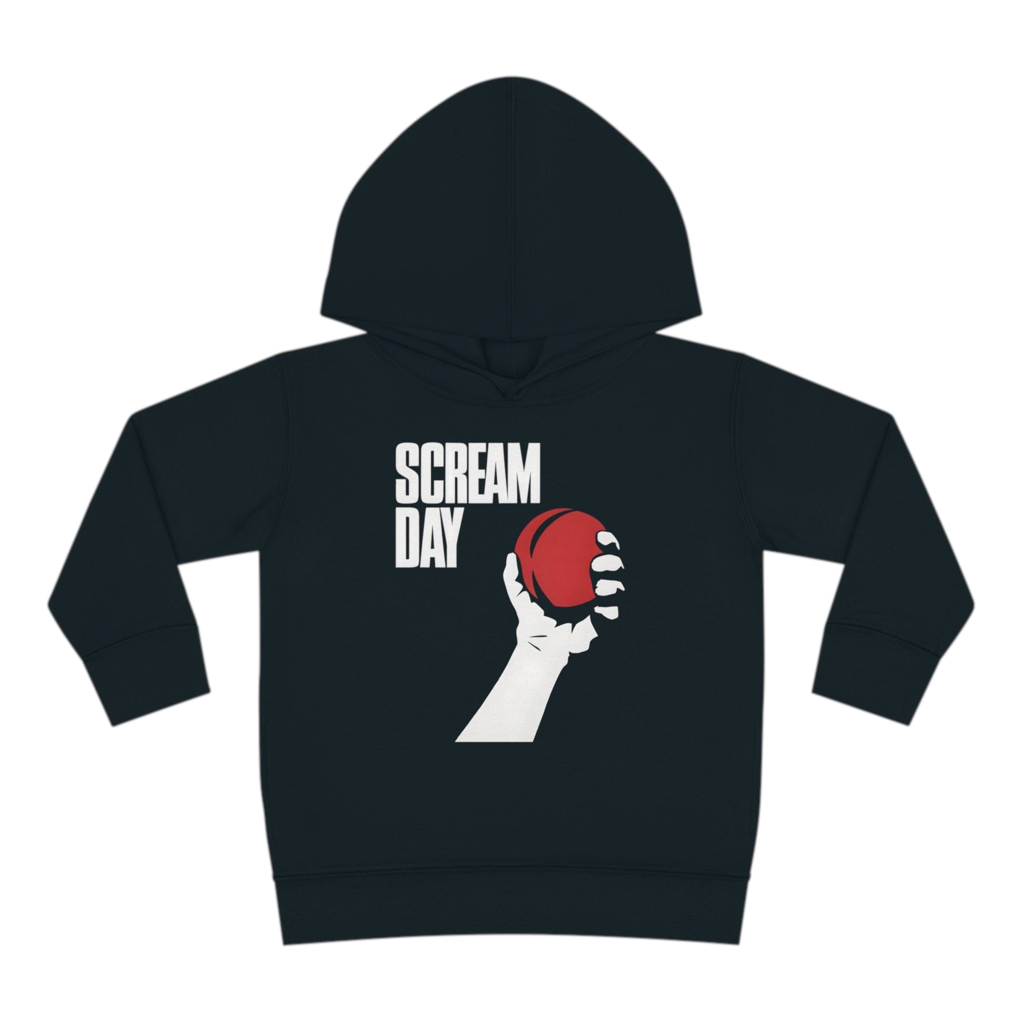 Scream Day Toddler Hoodie Black / 2T