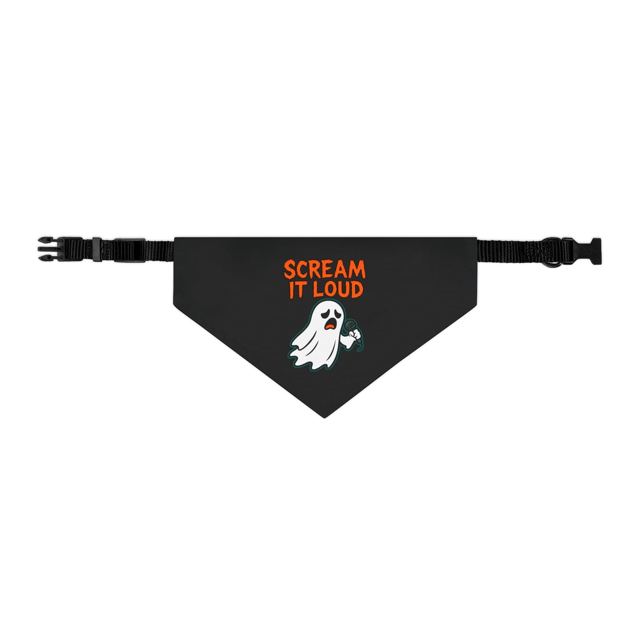 Scream It Loud Pet Bandana M