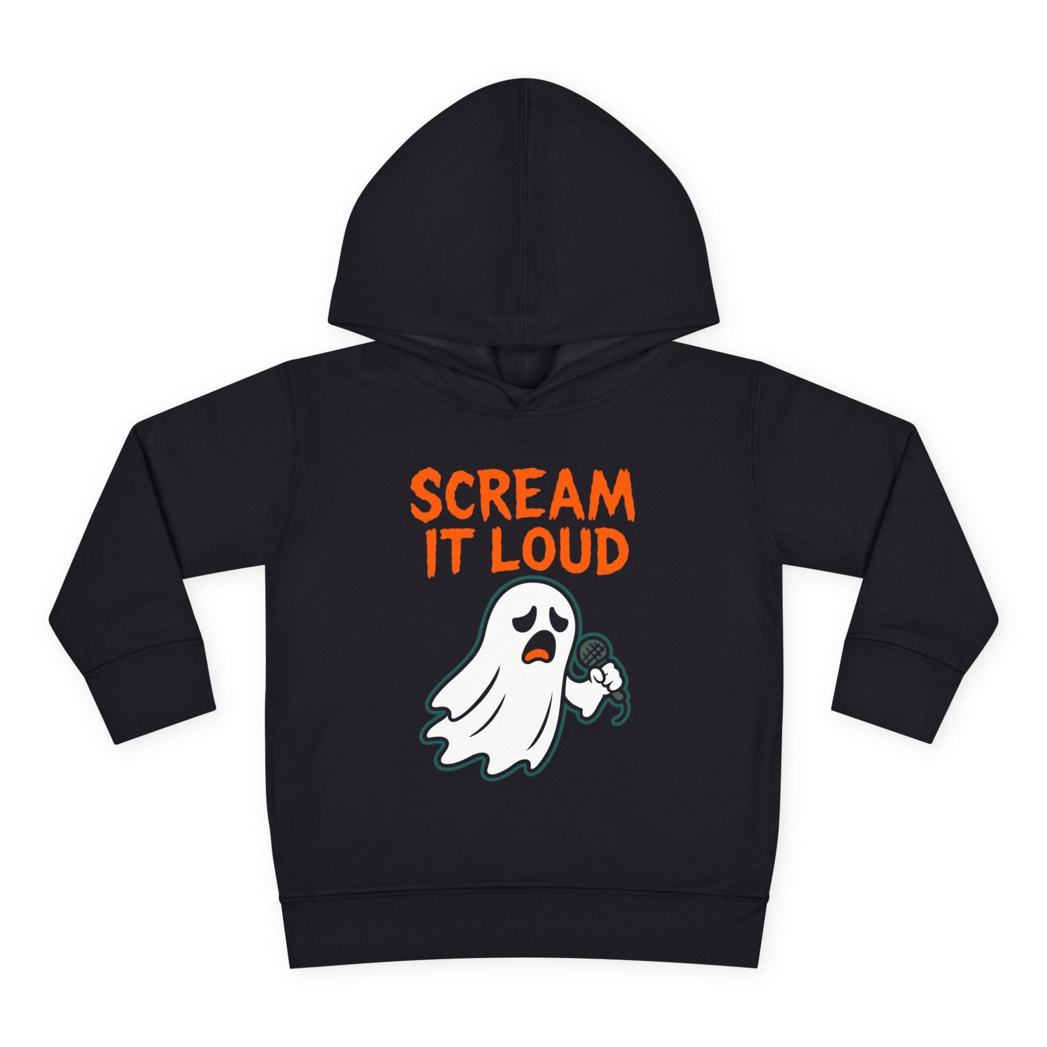 Scream It Loud Toddler Hoodie 2T / Black