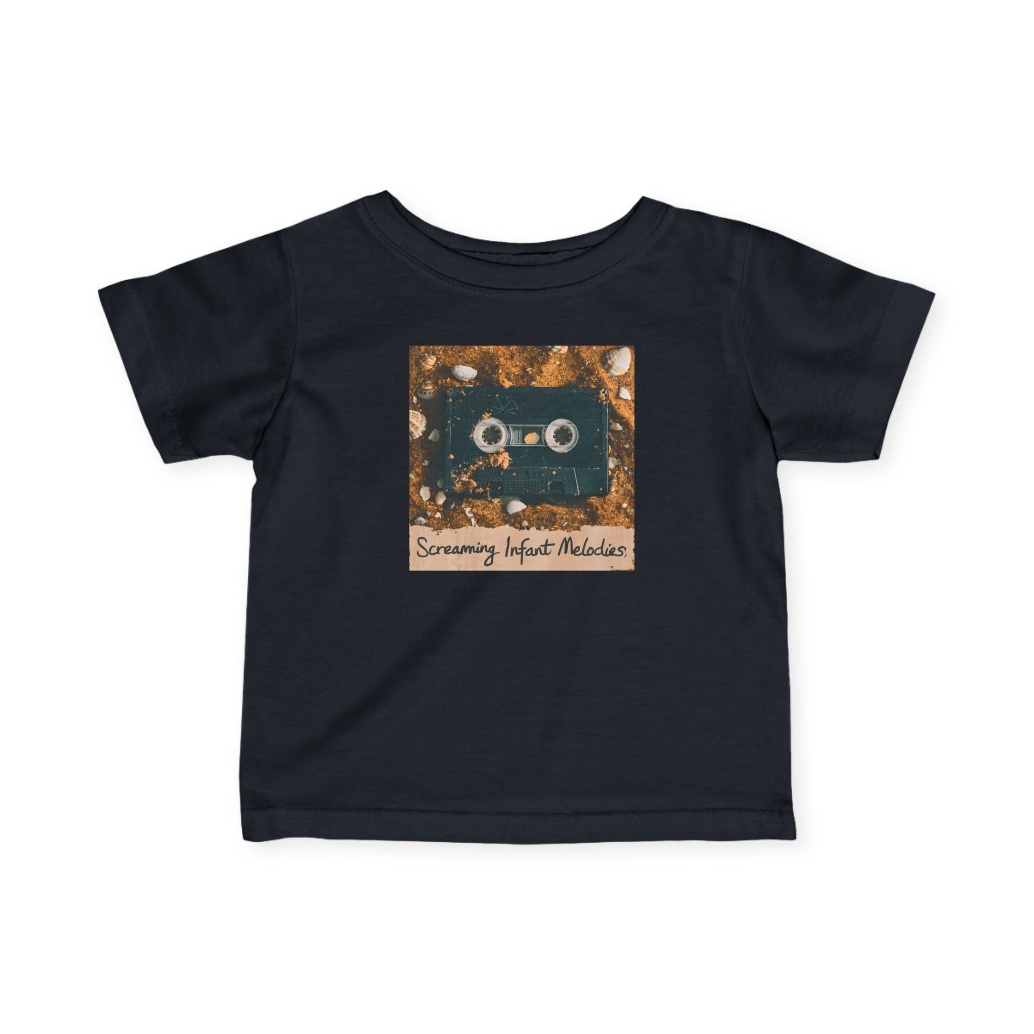 Screaming Infant Melodies - Infant Tee Black / 6M