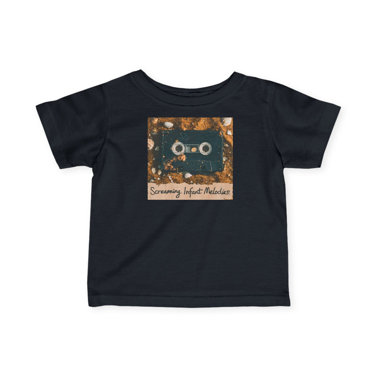 Screaming Infant Melodies - Infant Tee CA Black / 6M