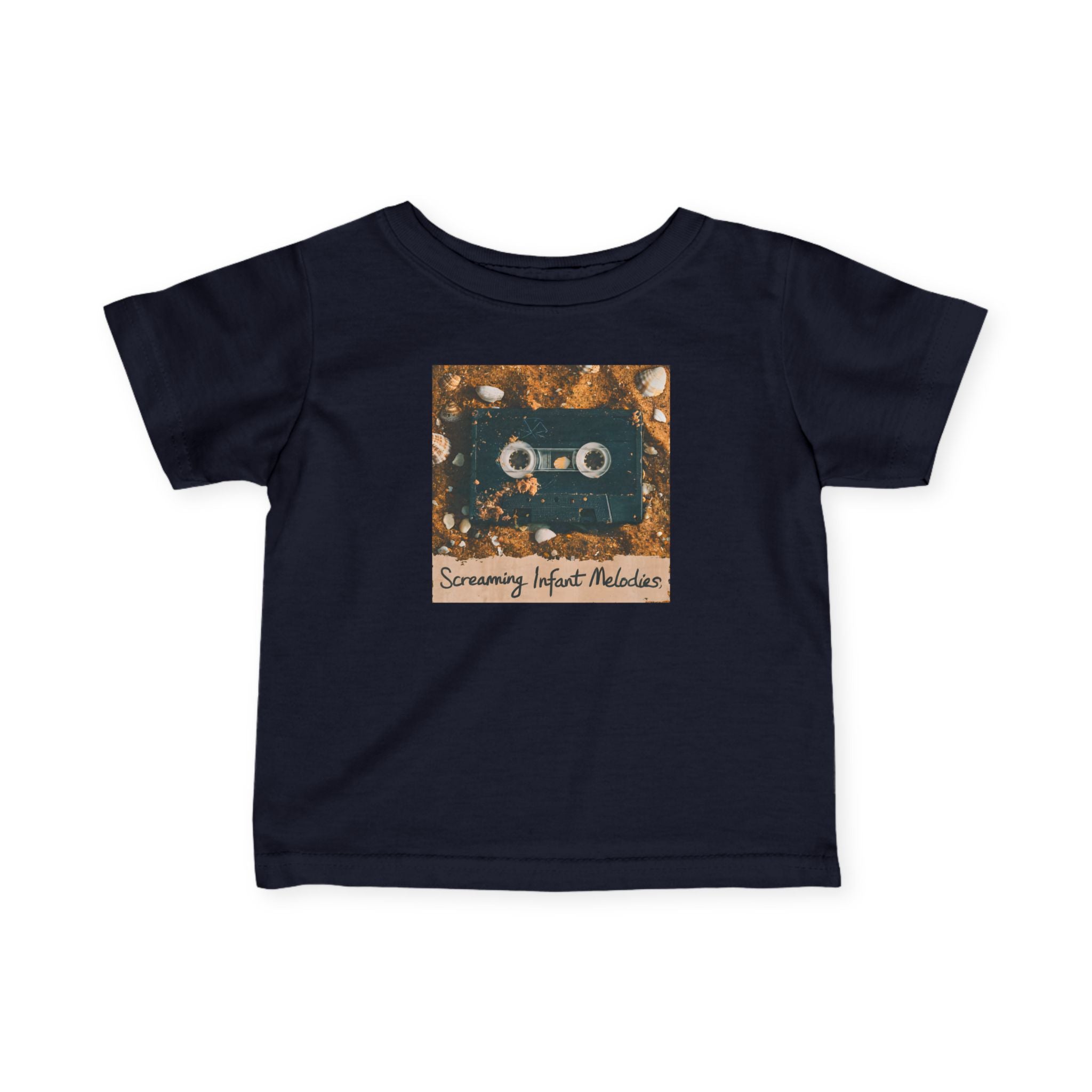 Screaming Infant Melodies - Infant Tee Navy / 6M