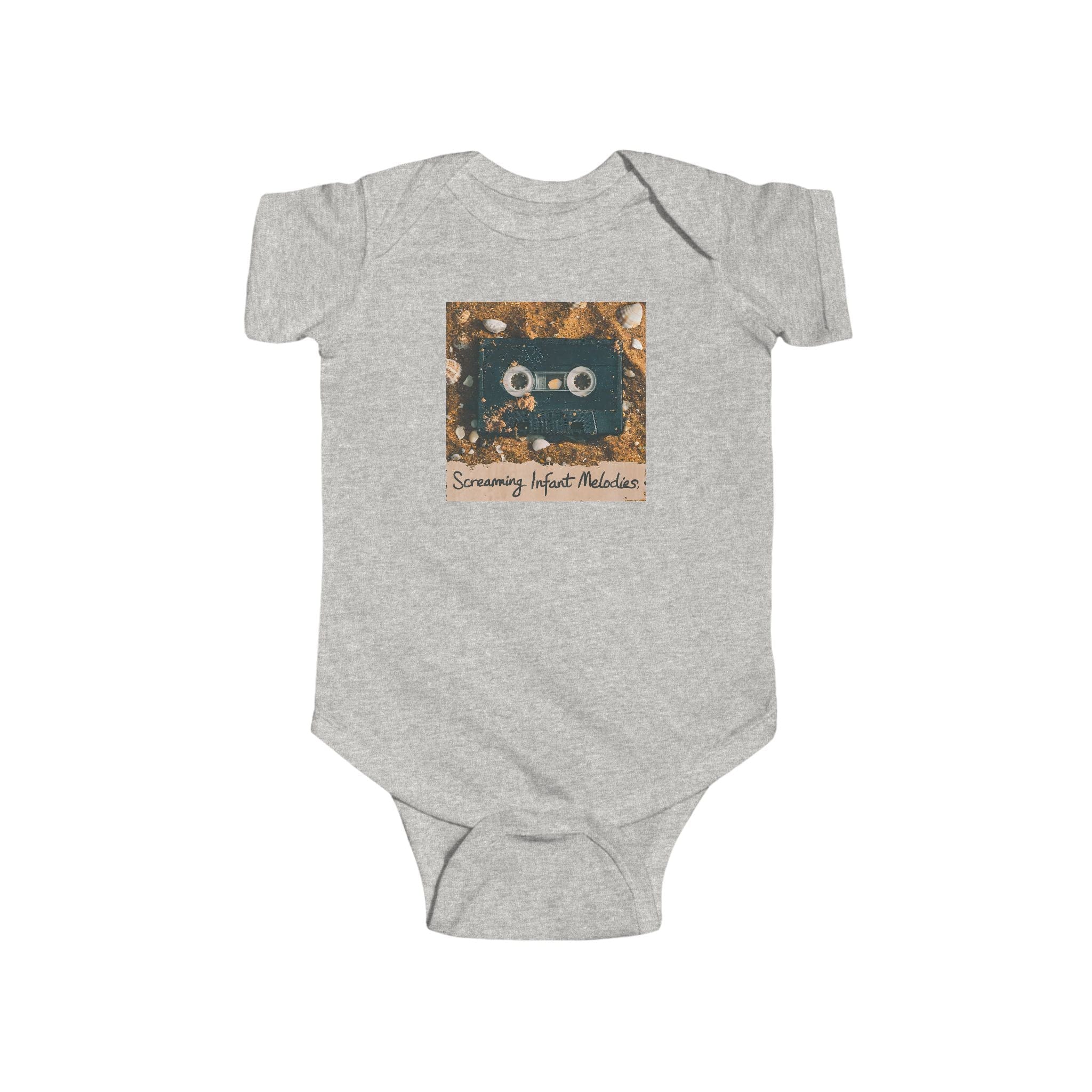 Screaming Infant Melodies - Onesie Ash / 12M
