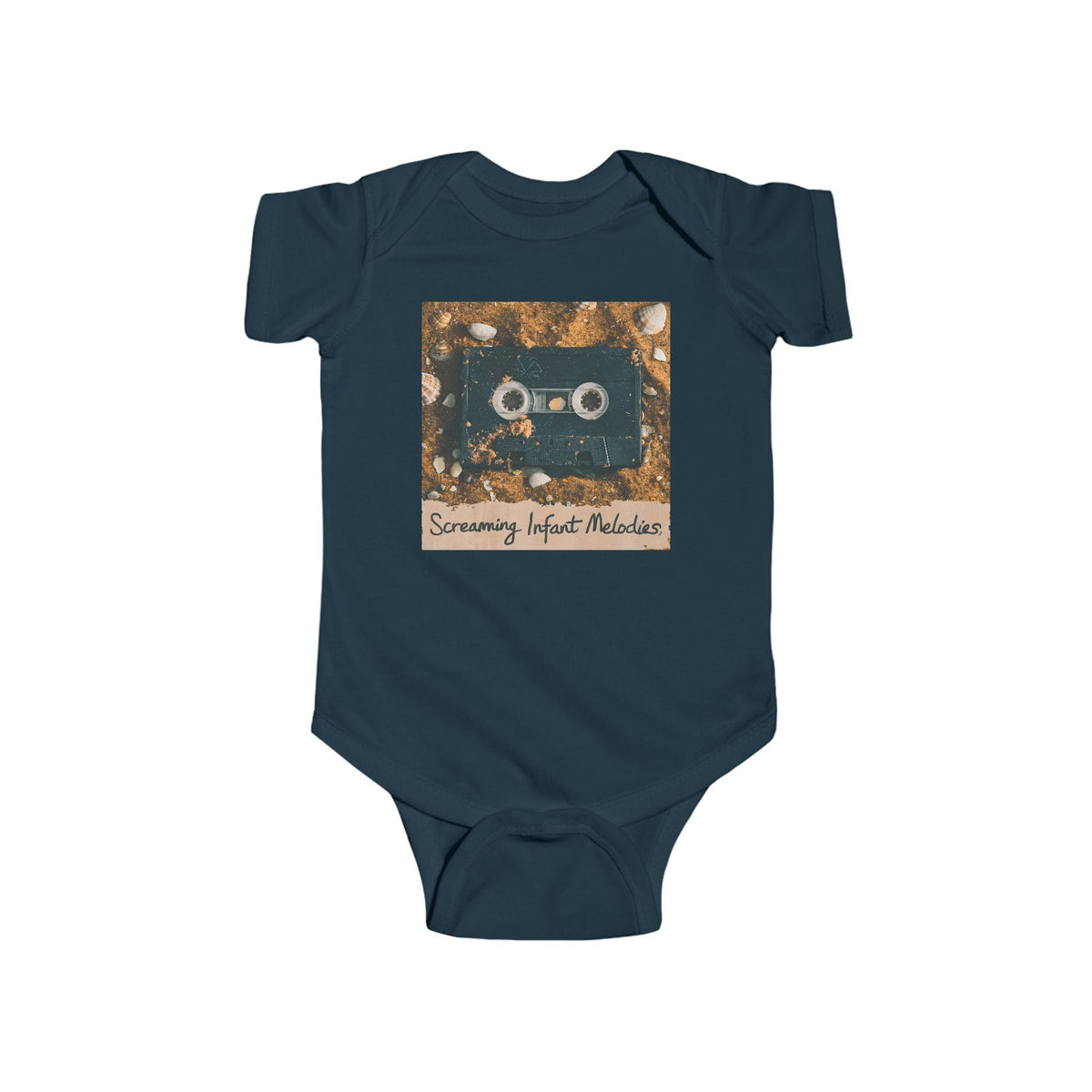 Screaming Infant Melodies - Onesie CA Navy / NB (0-3M)
