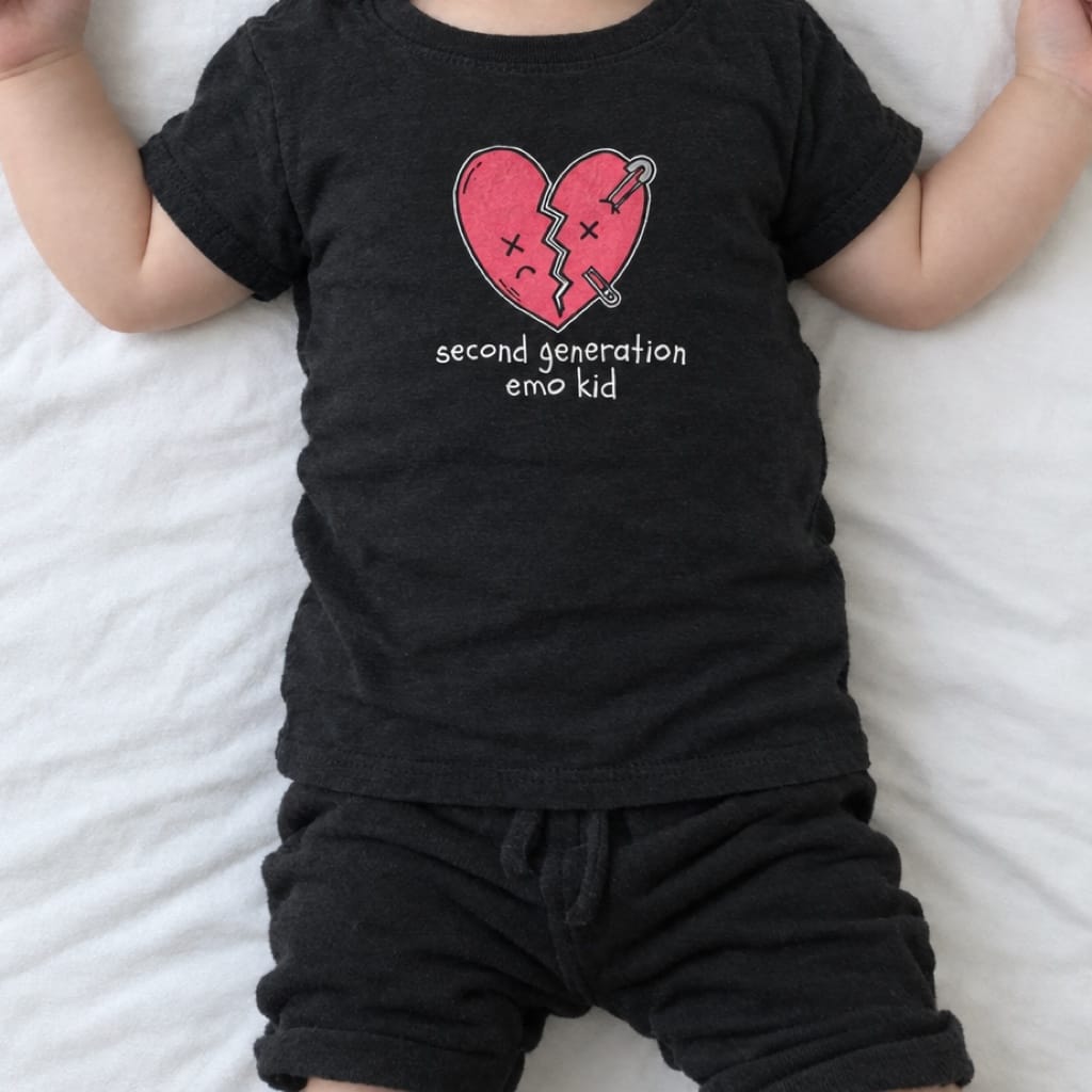 Second Generation Emo Kid 2.0 Baby Tee