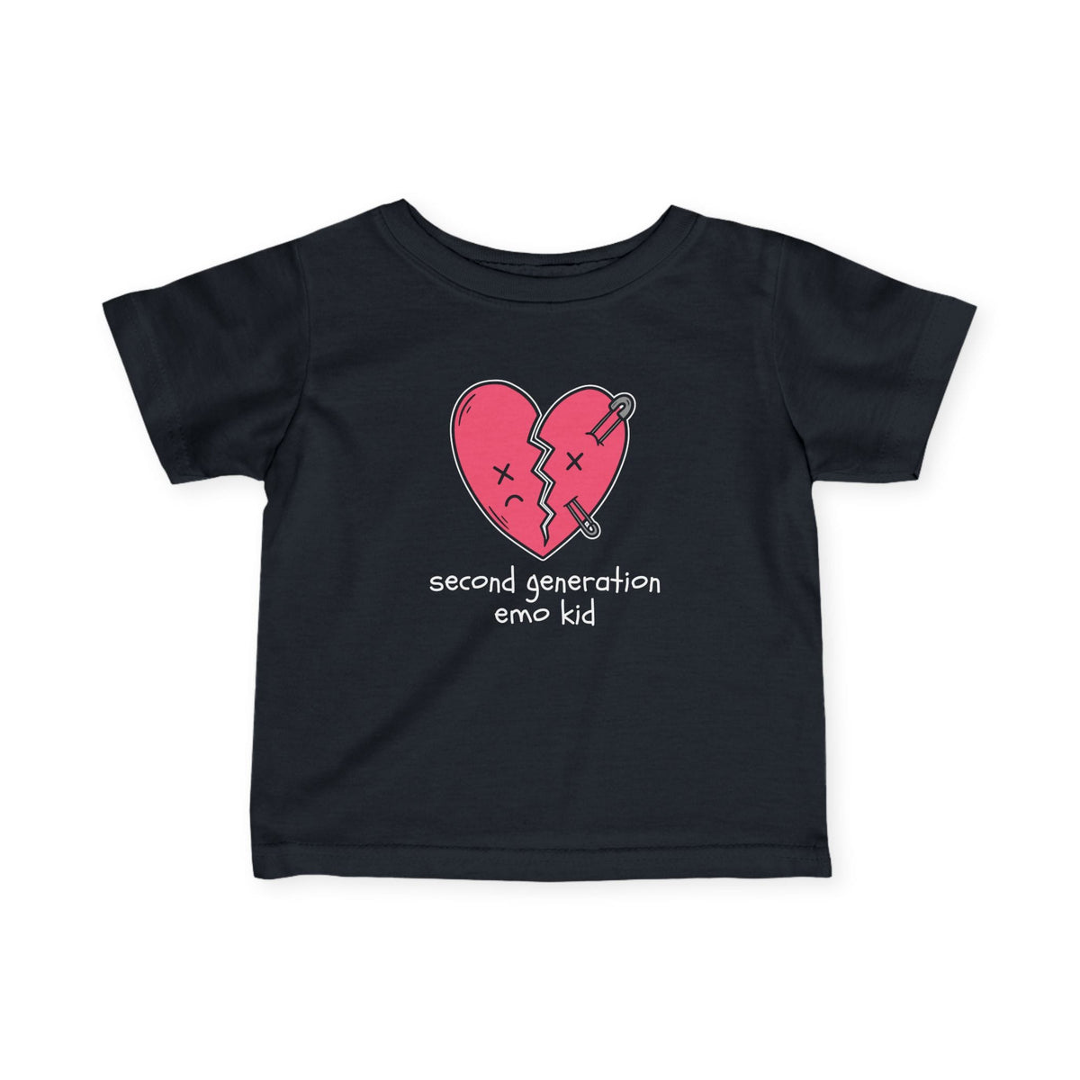 Second Generation Emo Kid 2.0 Baby Tee 6M / Black