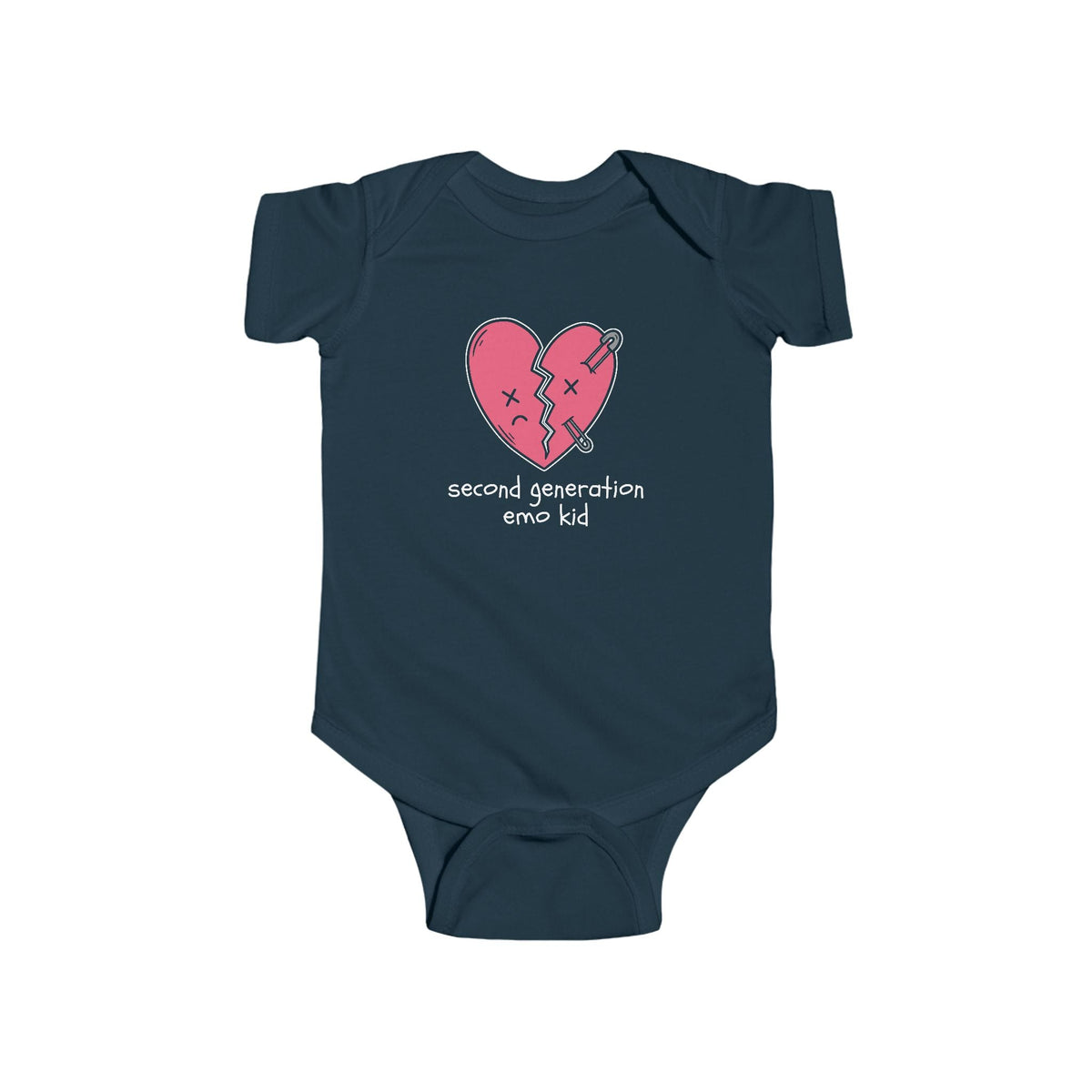 Second Generation Emo Kid 2.0 Onesie Navy / NB (0-3M)