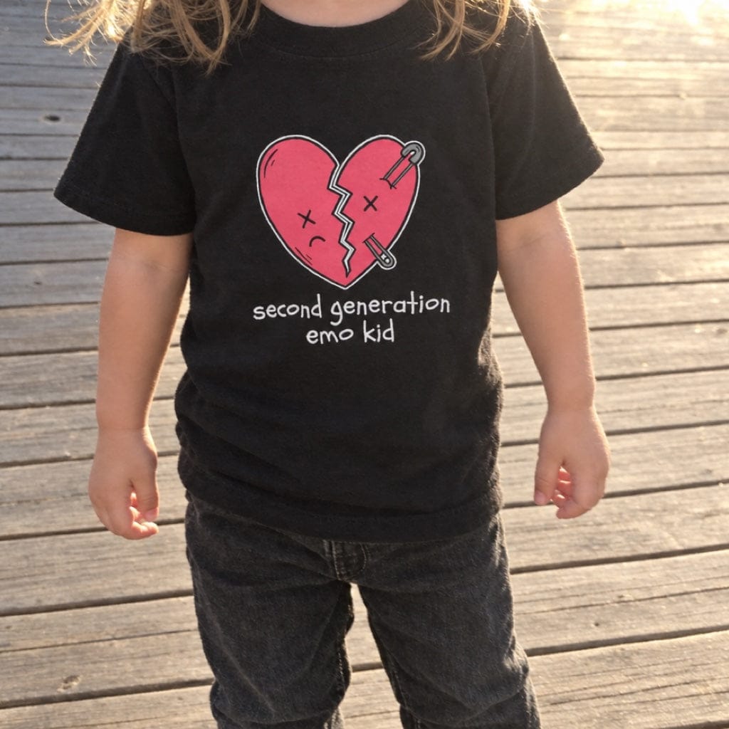 Second Generation Emo Kid 2.0 Toddler Tee