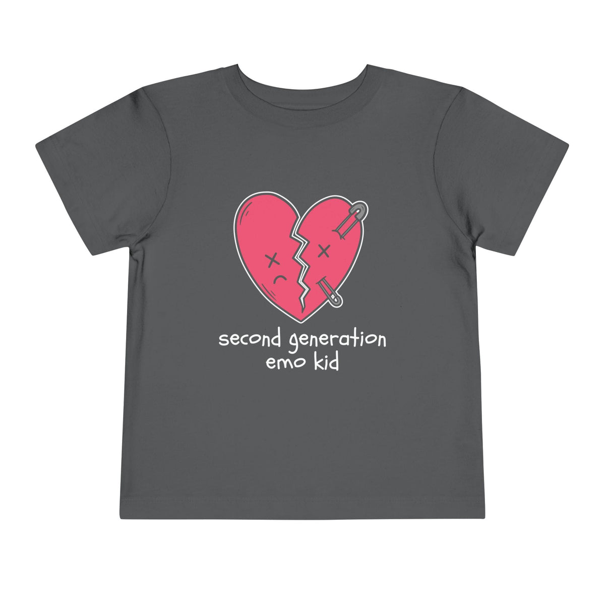 Second Generation Emo Kid 2.0 Toddler Tee Asphalt / 2T