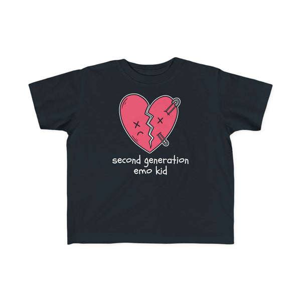 Second Generation Emo Kid 2.0 Toddler Tee Black / 2T