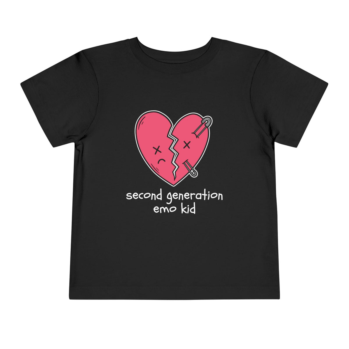 Second Generation Emo Kid 2.0 Toddler Tee Black / 2T