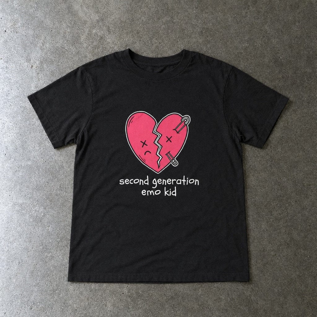 Second Generation Emo Kid 2.0 Toddler Tee Black / 2T