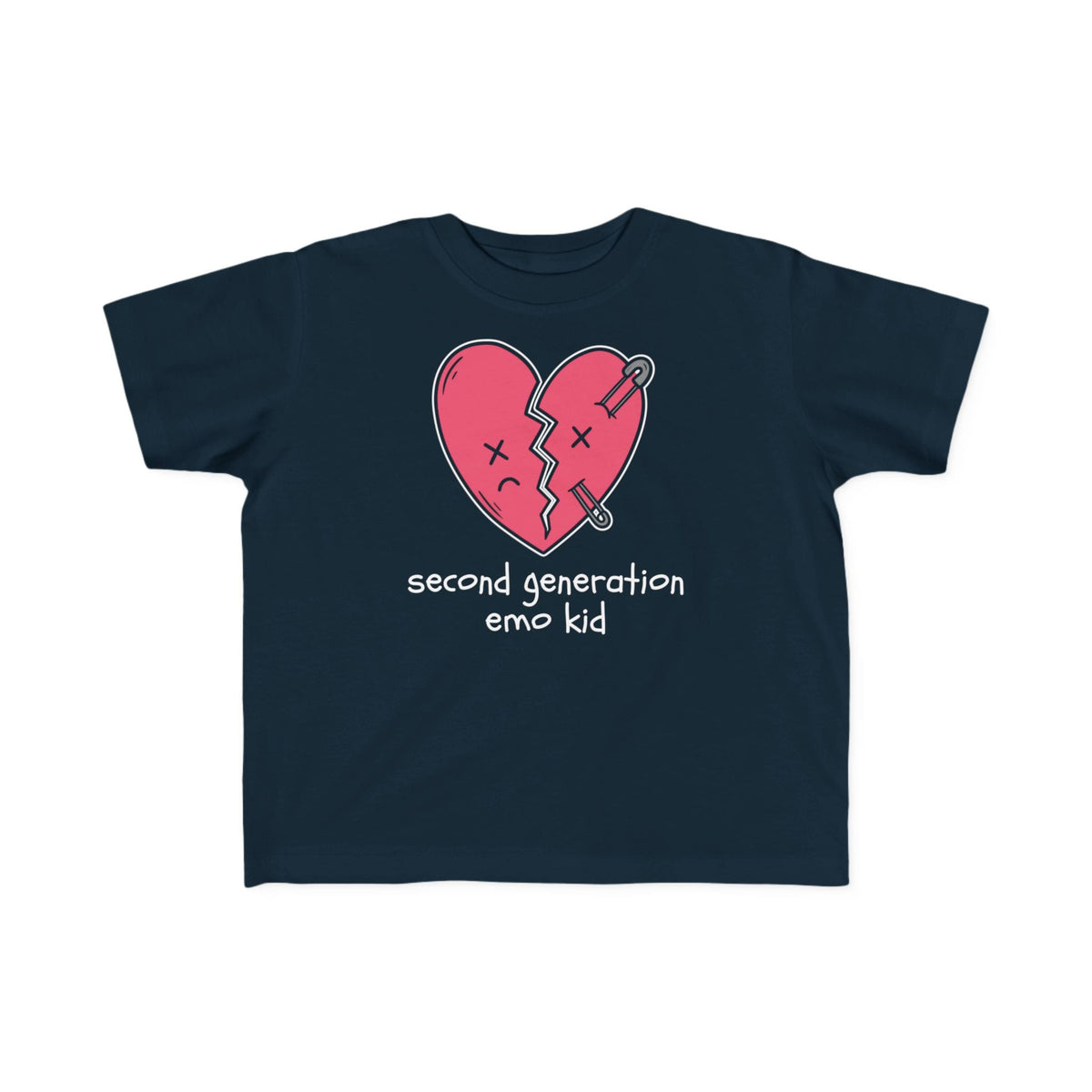 Second Generation Emo Kid 2.0 Toddler Tee Navy / 2T