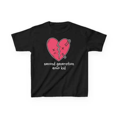 Second Generation Emo Kid 2.0 Youth Tee S / Black