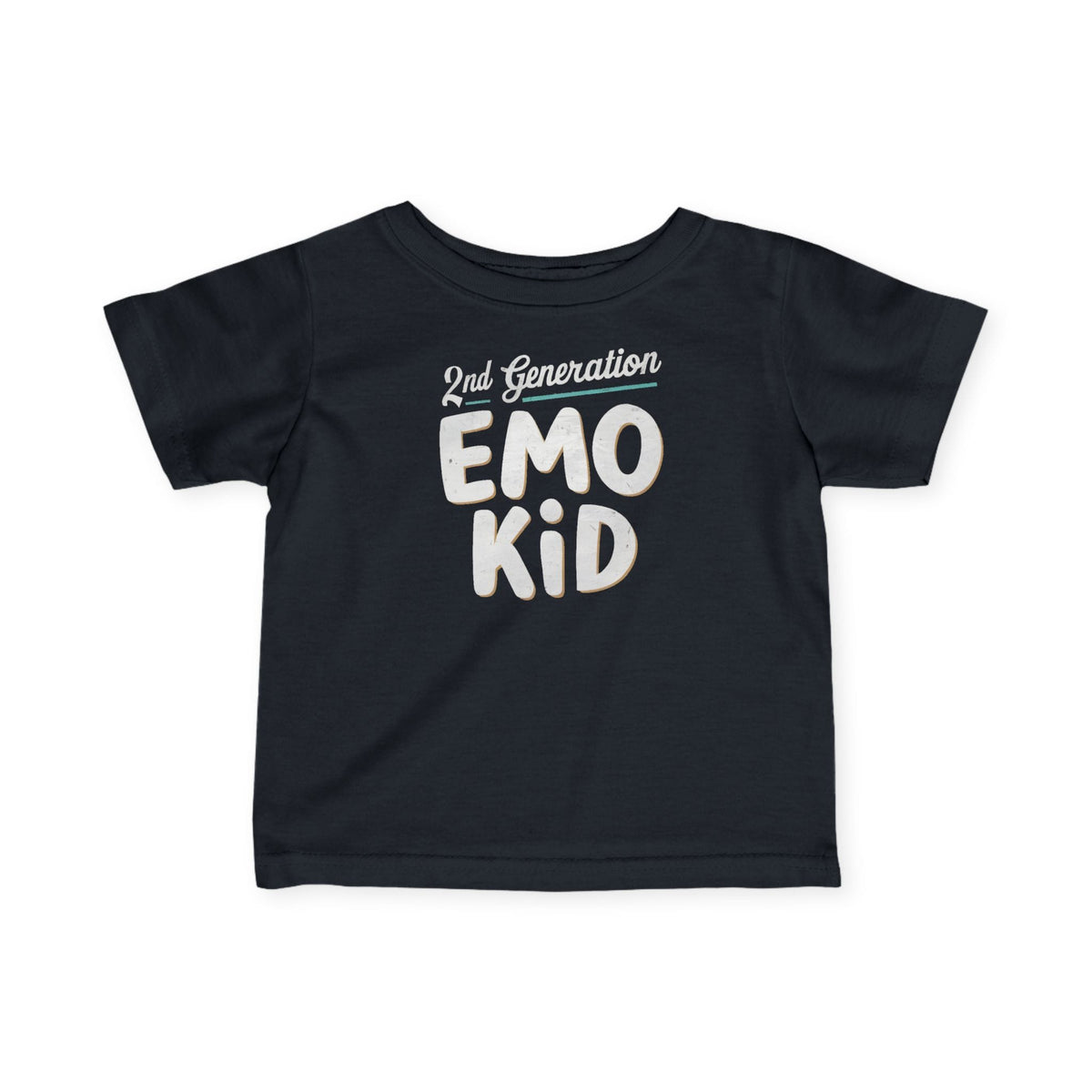 Second Generation Emo Kid- Infant Tee CA Black / 6M