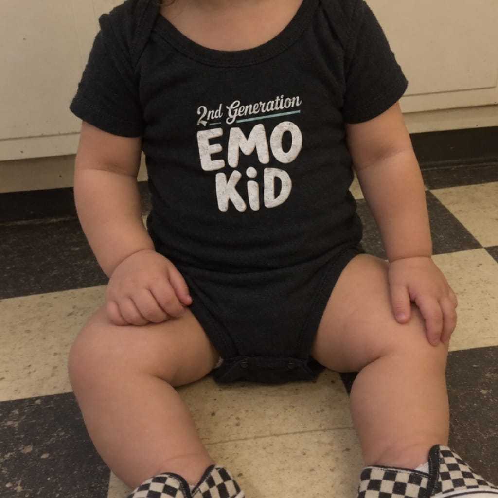 Second Generation Emo Kid - Onesie