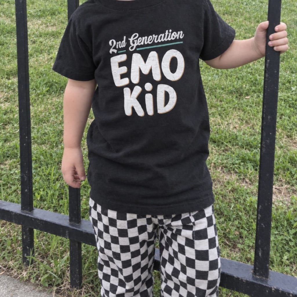 Second Generation Emo Kid - Toddler Tee